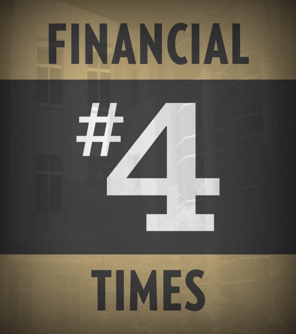 Financial Times ranks UF MBA Program No. 4 in the world