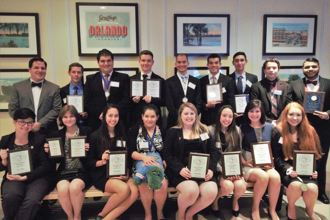 Future Business Leaders of America-Phi Beta Lambda (FBLA-PBL) chapter won 18 individual/team awards