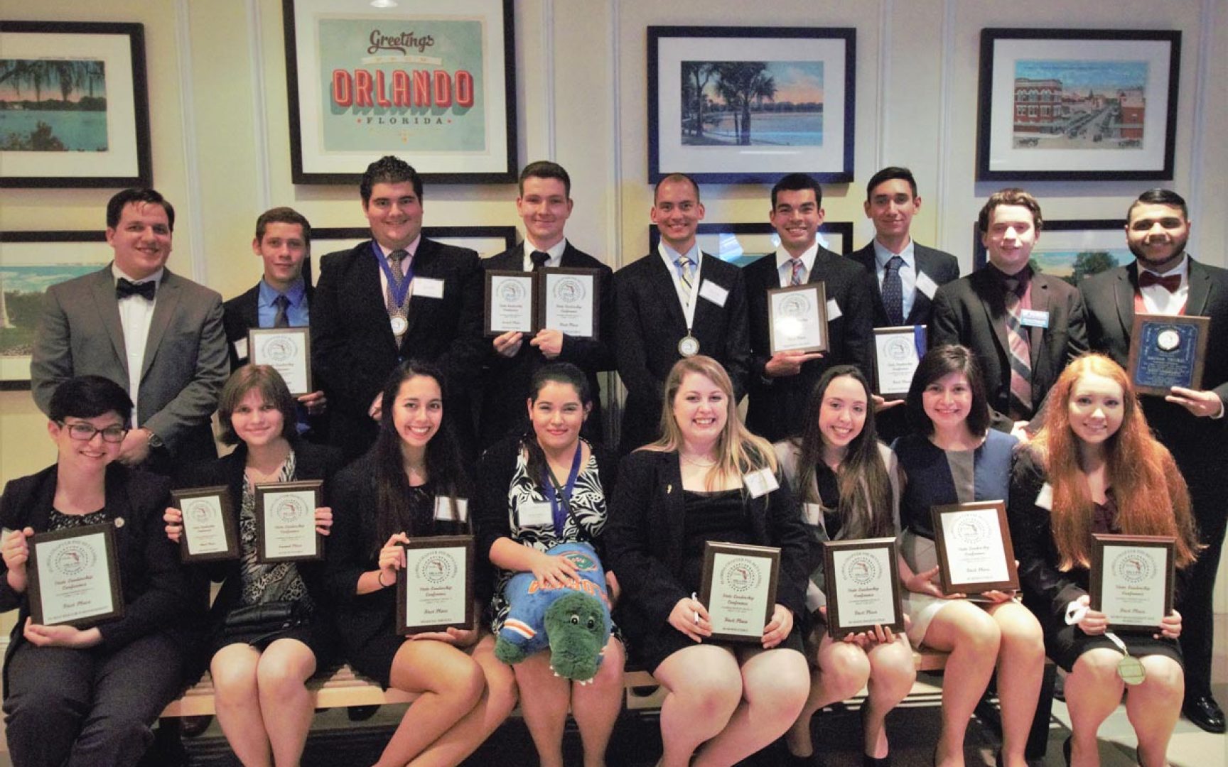Uf Students Claim 18 Awards At State Leadership Conference