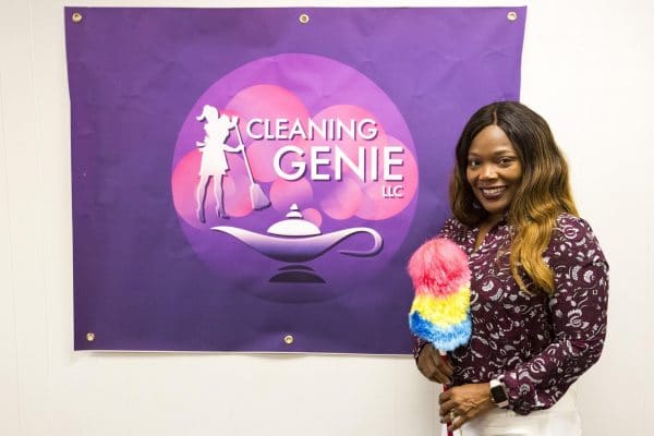 Charlotte Terry-Mendez, owner and creator of Cleaning Genie LLC, and GEAP participant.