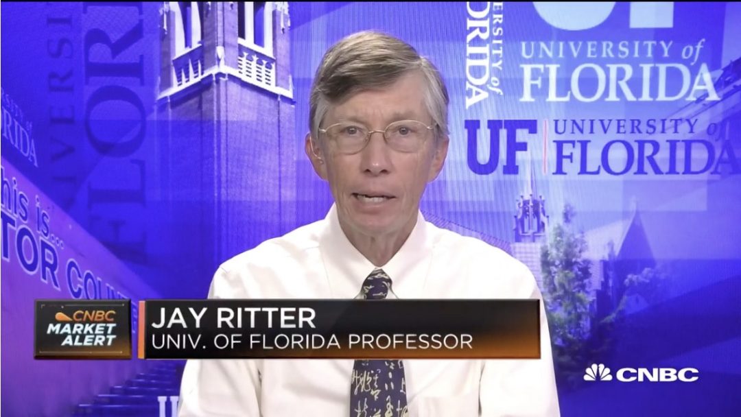 Jay Ritter appears on CNBC