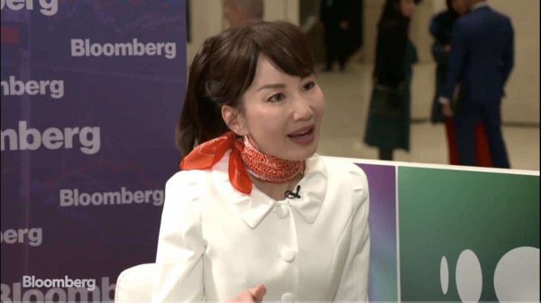Jane Sun speaks during an interview with Bloomberg