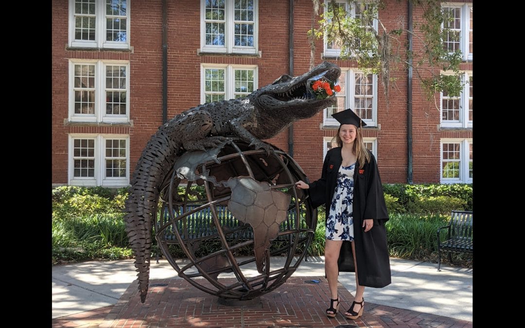 Tara Bode graduated from the Warrington College of Business