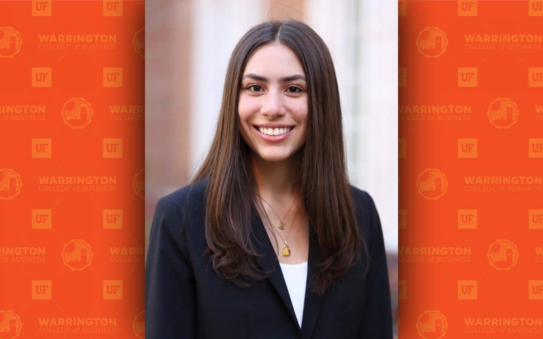 Sofia Gomez is a Fisher School of Accounting student