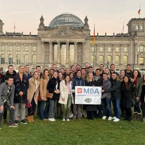 UF Weekend South Florida MBA students in Berlin.