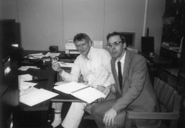 Dr. Sanford Berg and Gene