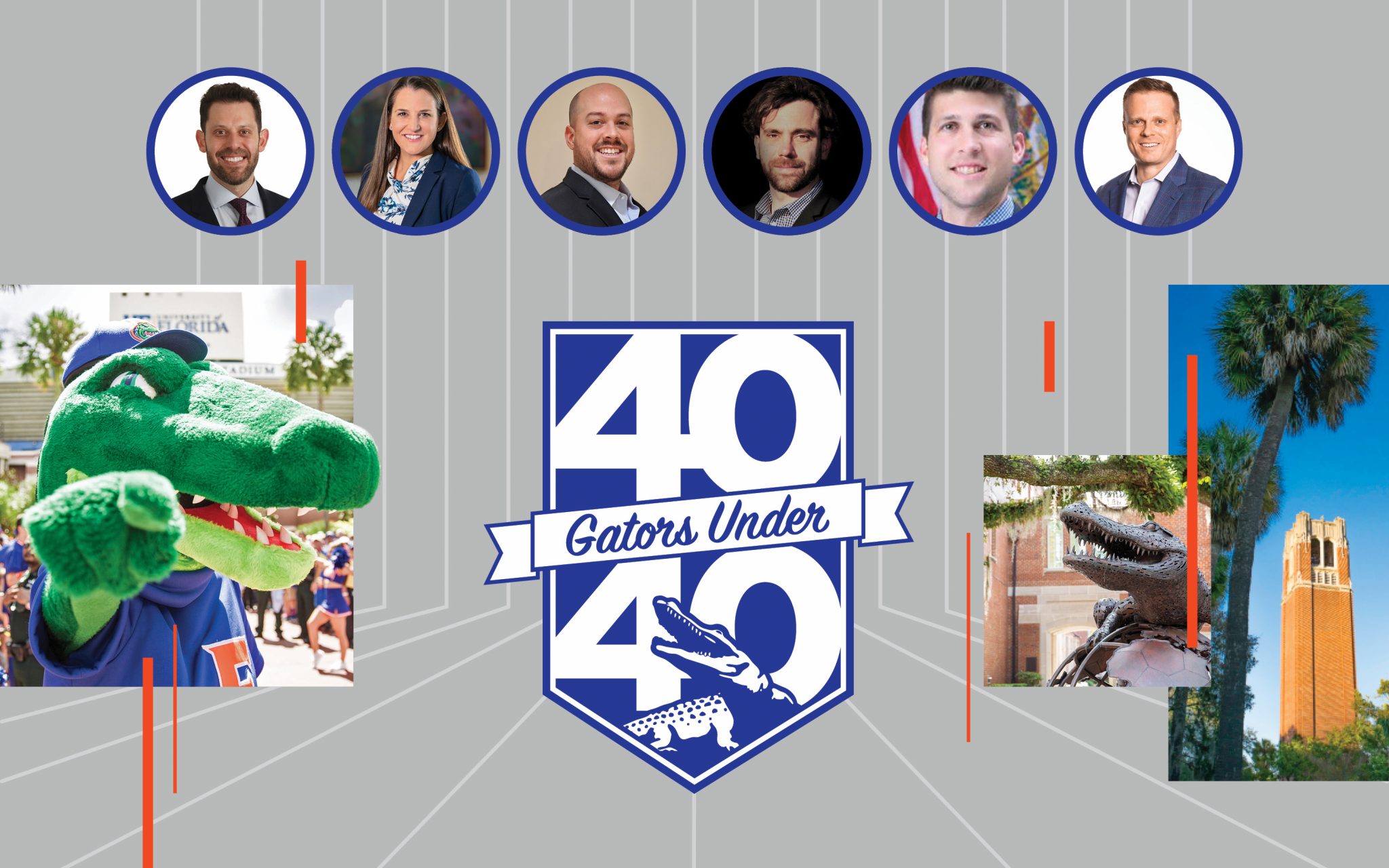 Six Warrington alumni named to 2023 40 Gators Under 40