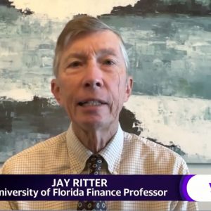 Jay Ritter speaks during an interview on Yahoo! Finance
