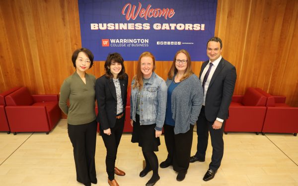 Qing Li, Cindy Dosch, Meredith Hartig, Amanda Jackson and Max Dolinsky.