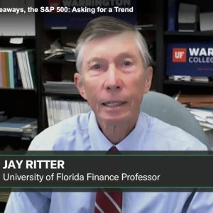 Jay Ritter appears on Yahoo! Finance's Asking for a Trend show.