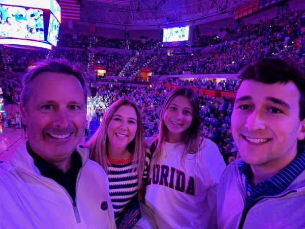 dana rosenberg with family in odome