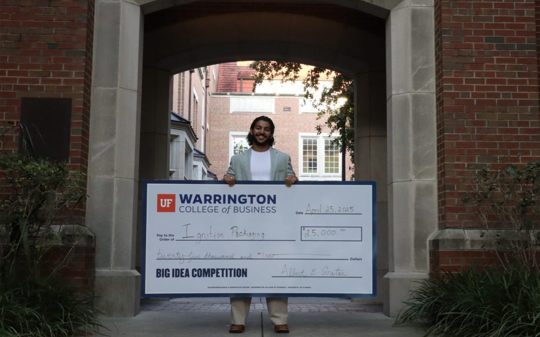 ignition packaging 2025 big idea winner with check